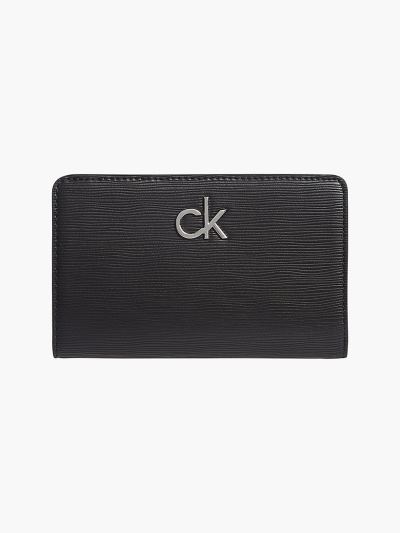 Calvin Klein Táskák & Kiegészítők HU879254 | Calvin Klein RFID-Blocking Női Pénztárca Fekete